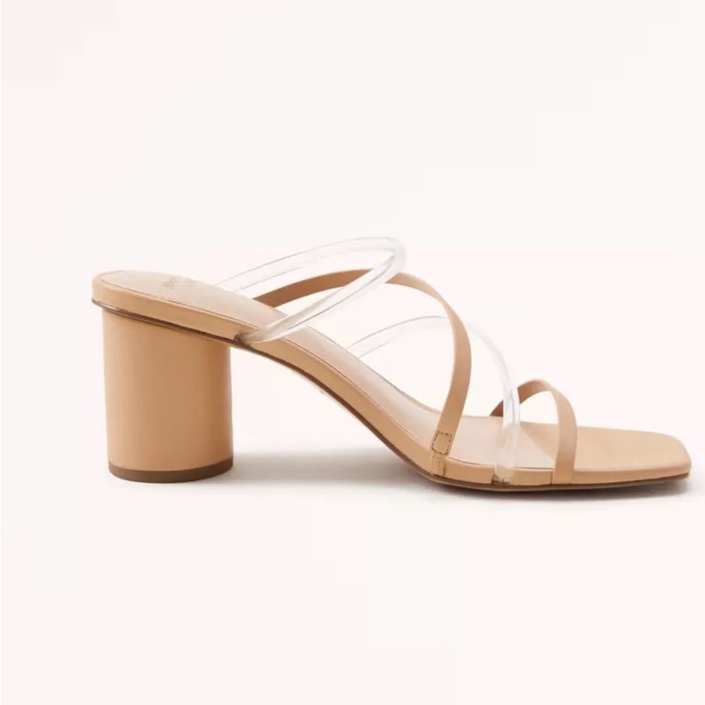Abercrombie & Fitch Strappy Circular Heels